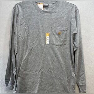 Carhartt Men's Loose Heavyweight Long-Sleeve Pocket TShirt